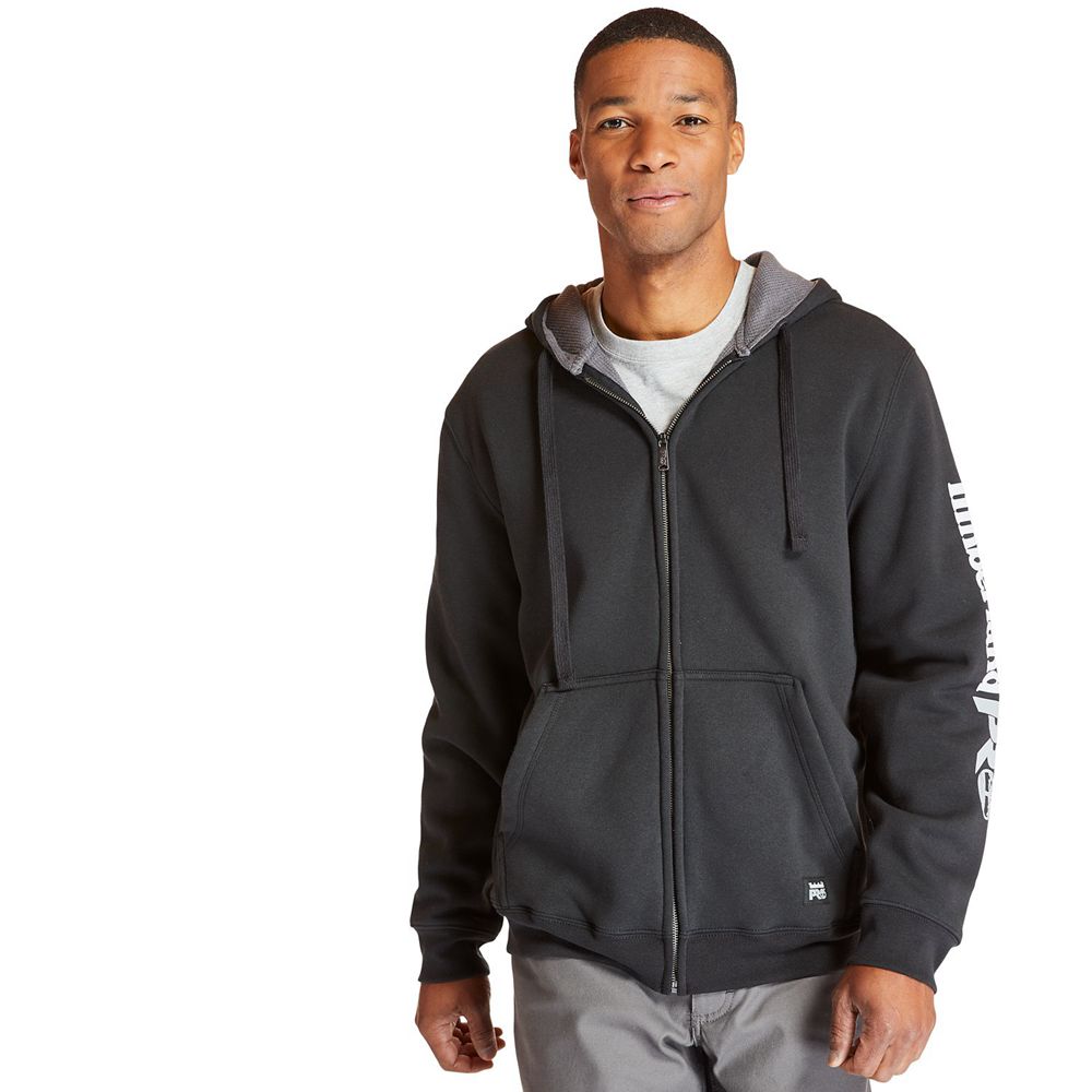 Sudadera Timberland Hombre Pro® Hood Honcho Full-Zip Hoodie Negras - Chile NLW-950467